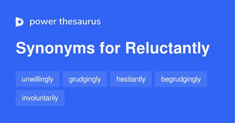 synonyms of reluctant|antonyms for reluctantly.